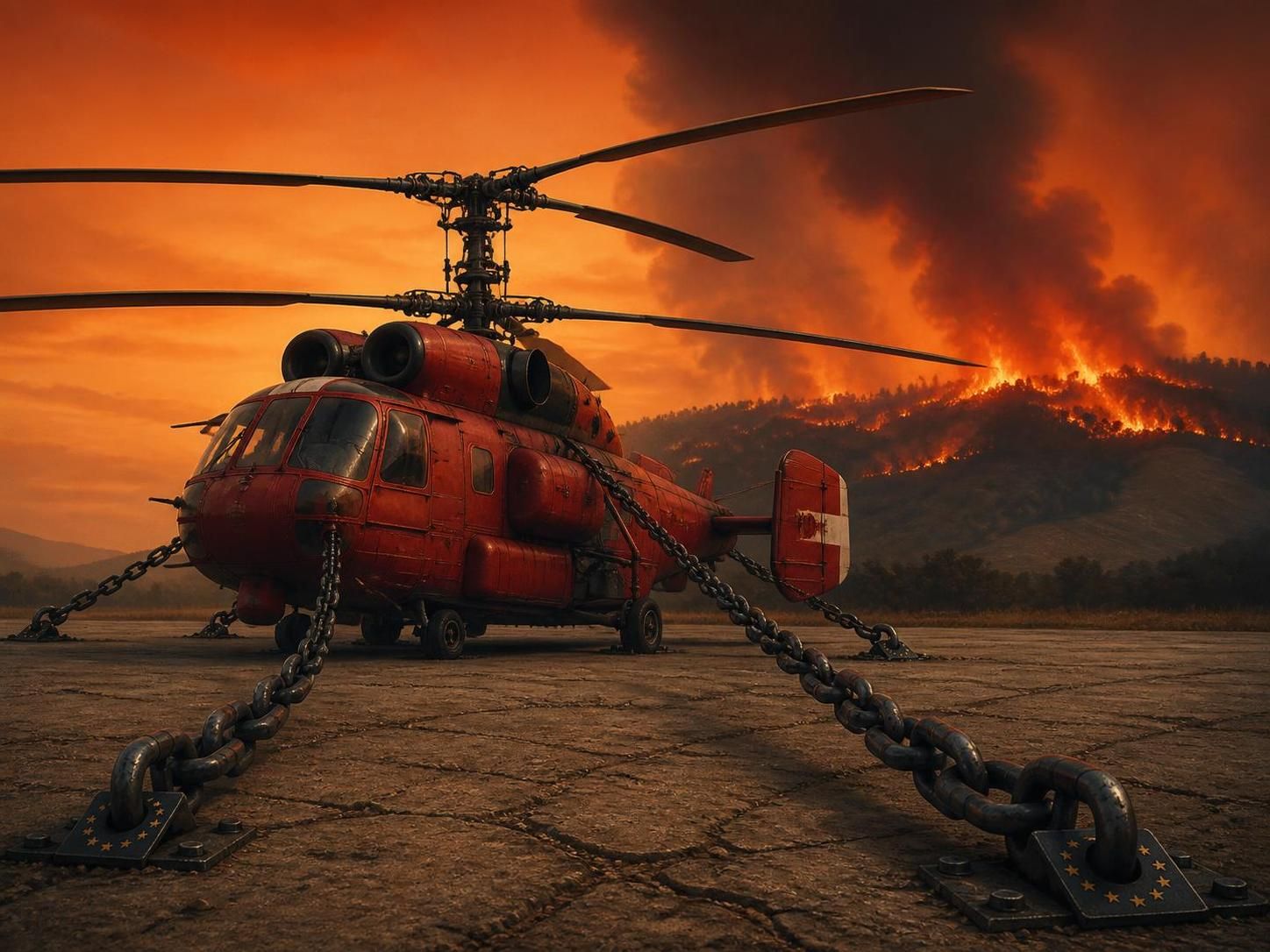 Incendies en Espagne : les sanctions européennes empêchent de les combattre
