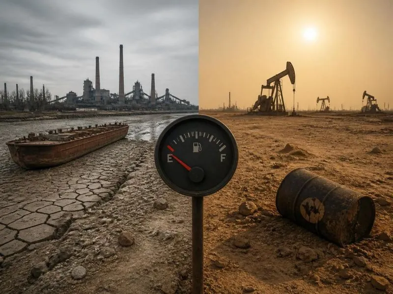 Double crise énergétique : l’Europe et l’Amérique à bout de réserves